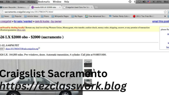 Craigslist Sacramento